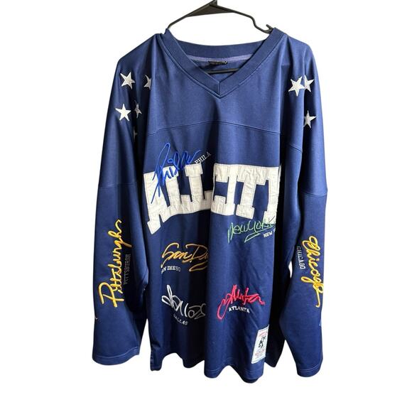 Vtg Y2k Function & Future All City Football Jersey Hip Hop XXL 2XL Athleisure - Picture 1 of 7